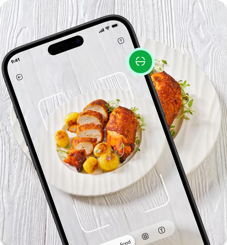 Scan Your Meal in Calkilo